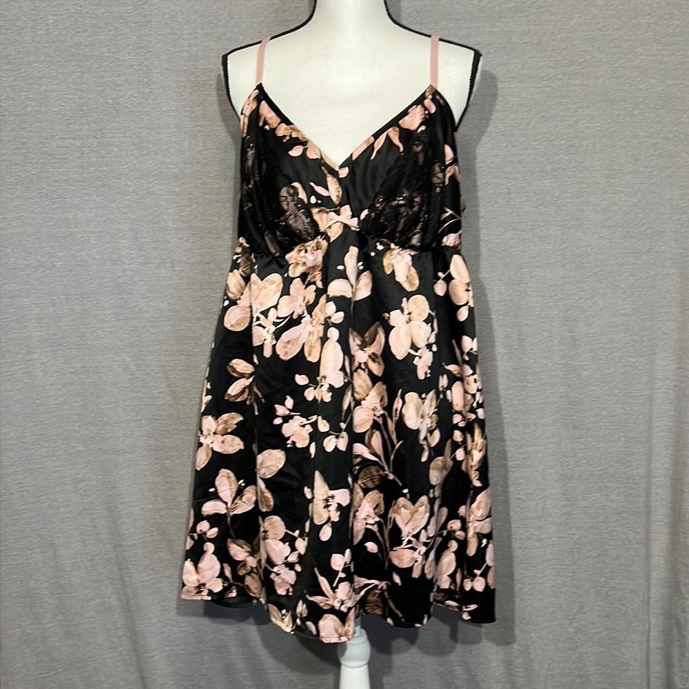 Cacique Babydoll Nightgown Lingerie size 14/16